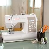 Singer 7470 Confidence Electronic Sewing Machine 225 Stitch functions, Drop & Sew Bobbin System, Automatic Needle Threader & More.