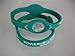 Power Balance Wristband Silicone Bracelet Medium Green w/ White Letters