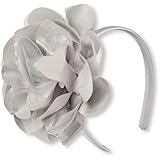 THE CHILDREN'S PLACE(ザ・チルドレンズプレイス) オーバーサイズ3Dメタリックフラワーヘッドバンド シルバー 小物ジュエリー・ヘアーアクセサリー One Size【並行輸入】