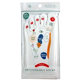 Earth Therapeutics Reflexology Socks, 1 pair