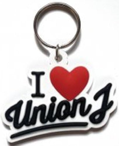 Official I Love Union J Keyring