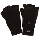 Mens Thermal Thinsulate Capped Winter Fingerless Gloves (3M 40g)