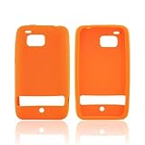 ORANGE For HTC Thunderbolt Silicone Skin Case Cover
