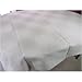 Homespun Linen Checkerboard Stripes Baltic Weave Tablecloth