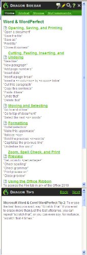 Nuance Dragon NaturallySpeaking 11 BASICS