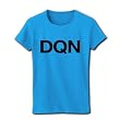 【ドキュン！】レッテルシリーズ　DQN リブクルーネックTシャツ(ターコイズ) M