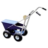 Alumagoal Heavy Duty Steel 4-Wheel Pneumatic Dry Line Marker- 50 lb. Capacity