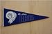 Saint Louis Rams - NFL Football Throwbacks (Pennants)