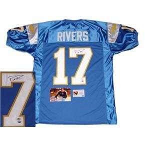 Philip Rivers Autographed Uniform - Authentic - Autographed NFL Jerseys