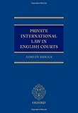Private international law in the English courts