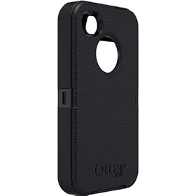 Otterbox Universal iPhone 4 Defender Series Case Fits AT&T iPhone & Verizon iPhone - Retail Packaging (Black)
