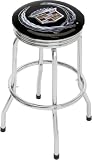 Cadillac Crest Single Foot Ring Barstool with Swivel