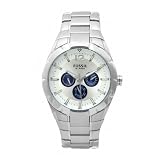 Fossil Men's BQ9370 Multifunction Stainless Steel Silver Dial Watch