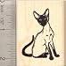 image 36 - Elegant Siamese Cat Rubber Stamp