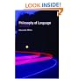 Philosophy of Language (Fundamentals of Philosophy)