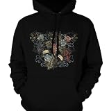Gothic Cross and Fleur De Lis Mens Tattoo Sweatshirt, Old School Cross Tattoo Hoodie, Small, Black 41fj10UkzgL. SL160 Gothic Cross and Fleur De Lis Mens Tattoo Sweatshirt, Old School Cross Tattoo Hoodie, Small, Black