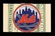 New York Mets Enameled Pewter Money Clip/Card Holder - MLB Baseball Fan Shop Sports Team Merchandise