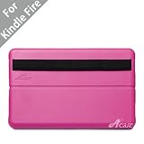 Acase(TM) Deluxe Lightweight MicroShell Case Folio with built-in Stand for Kindle Fire Full Color 7