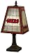 San Francisco 49ers 14 Inch Art Glass Lamp