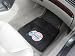 A Set of 4 NBA Universal Fit Front and Rear All-Weather Floor Mats - Los Angeles Clippers