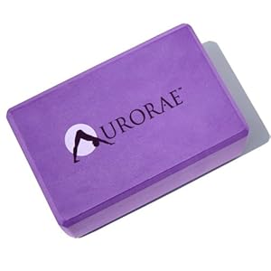 Aurorae - Eva Foam Yoga Block, 4-inch Extra Wide, Eco-safe and Biodegradable