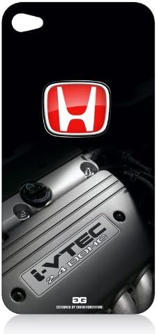 Honda i-VTEC Engine Red Logo iPhone 4 4S Vinyl Cell Phone Skin