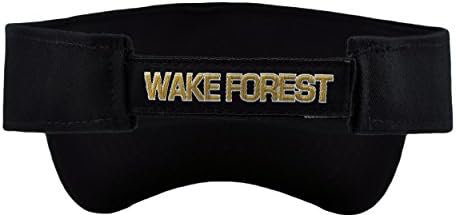Wake Forest Demon Deacons Official NCAA Adult Adjustable Cotton Visor Hat by Top Of The World