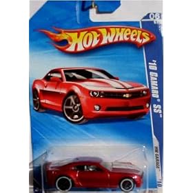 Hot Wheels 2010 Camaro SS Red # 06/10 HW Garage, 1:64 Scale