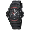 Casio G-SHOCK G-100-1BVMES Mens Combi Resin Strap Watch