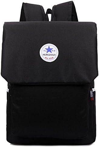 Yatupei Cool Cute Middle High School Book Bags Girls Backpacks for Teens Black