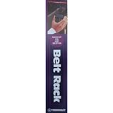 XTENDABLES BELT RACK (COMPACT FOR THE CLOSET) WHITE