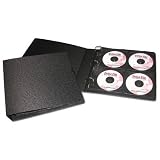 Print File Archival Album for Compact Disc (CD) Storage Pages, Holds Up to 120 CDs
