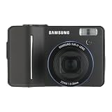 Buy Samsung Digimax S1050 10.1MP Digital Camera with 5x Advance Shake Reduction Optical Zoom (Black) by Samsung