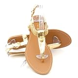 Sunny Feet Darling46 Flats Gold by 