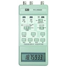 Reed FC-2500 Triple Range Frequency Counter, 2.5GHz Maximum Frequency, 0.1 Hz Resolution
