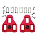 Nashbar Red Cleat Set