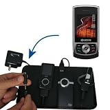 Gomadic Universal Charging Station for the Kyocera E4600 and many other mobile devices - 2nd Generation Design - uses Gomadic TipExchange Technology - 4 tips included