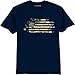 Distressed American Flag Tee 100% Cotton PRESHRUNK T-Shirt Funny Saying