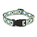 Casual Canine Nylon Pooch Patterns Dog Collar, Fits Necks 10