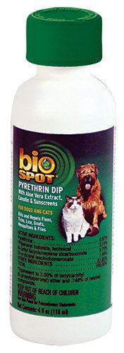 Bio Spot Pyrethrin Flea & Tick Dip - 4 oz