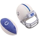 Indianapolis Colts 2pk Ball Helmet Separating Buildable Decorative Erasers