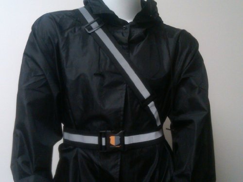 Reflective Belt Deluxe Hi-Viz Black