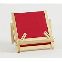 Thinking Gifts Bookchair Deluxe Bookholder, Mini, Red, 1 unit (BCD1C)