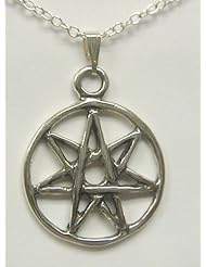 A Delightful Fairy Star Pendant in Sterling Silver