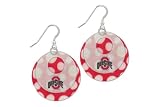 Ohio State Buckeyes Capiz Double Shell Earrings