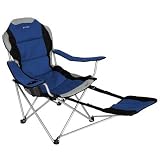 Xscape Designs Sportline FR XL Folding Chair w/ Footrest, YELLOW