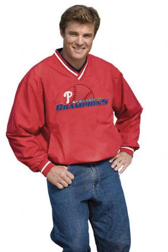 Buy Philadelphia Phillies 2008 World Series Champions Sideline Pullover Jacket