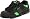 Black/Moto Green