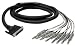 Hosa DTP803 8 Channel D-Sub to 1/4 TRS Snake 9.75 Ft