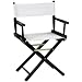 Director' s Chair Frame, 18"H, BLACK